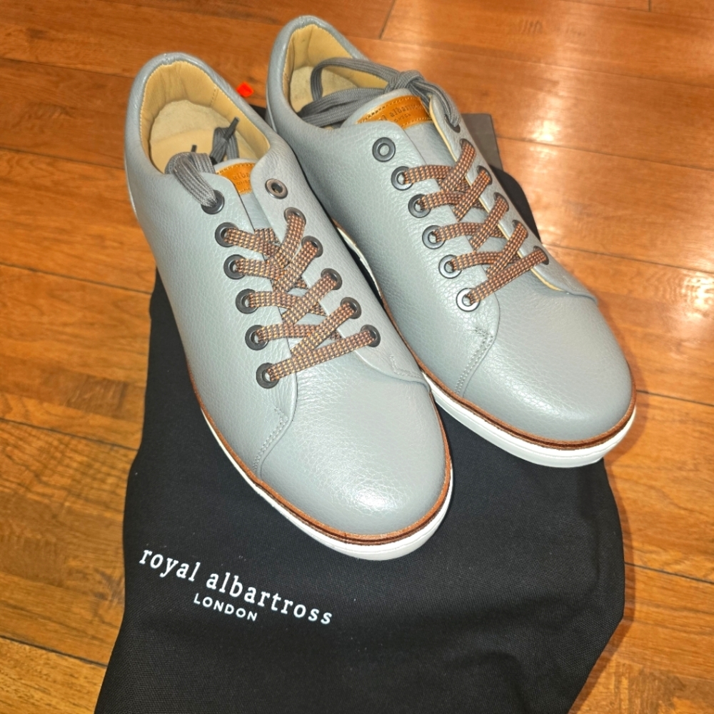 Royal Albartross London Men's Pontiac V2 Spikeless Golf Shoes sz 9